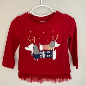 NWT Gymboree holiday puppy shirt
